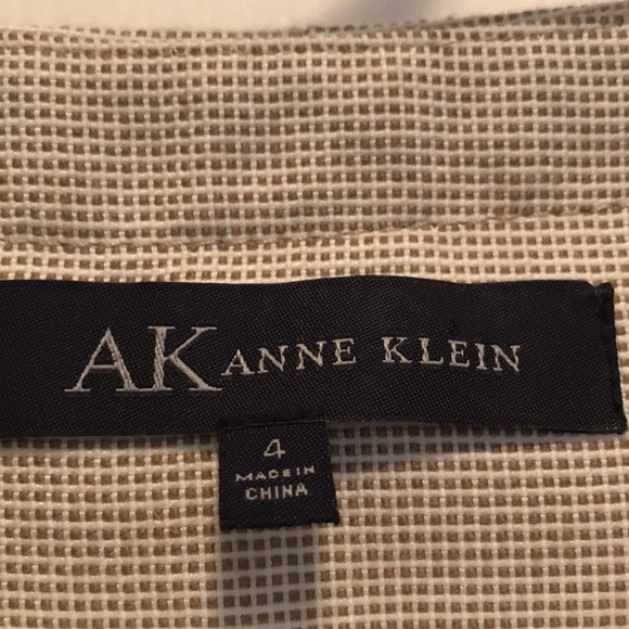 🧵 Anne Klein Beige Blazer - Picture 4 of 4